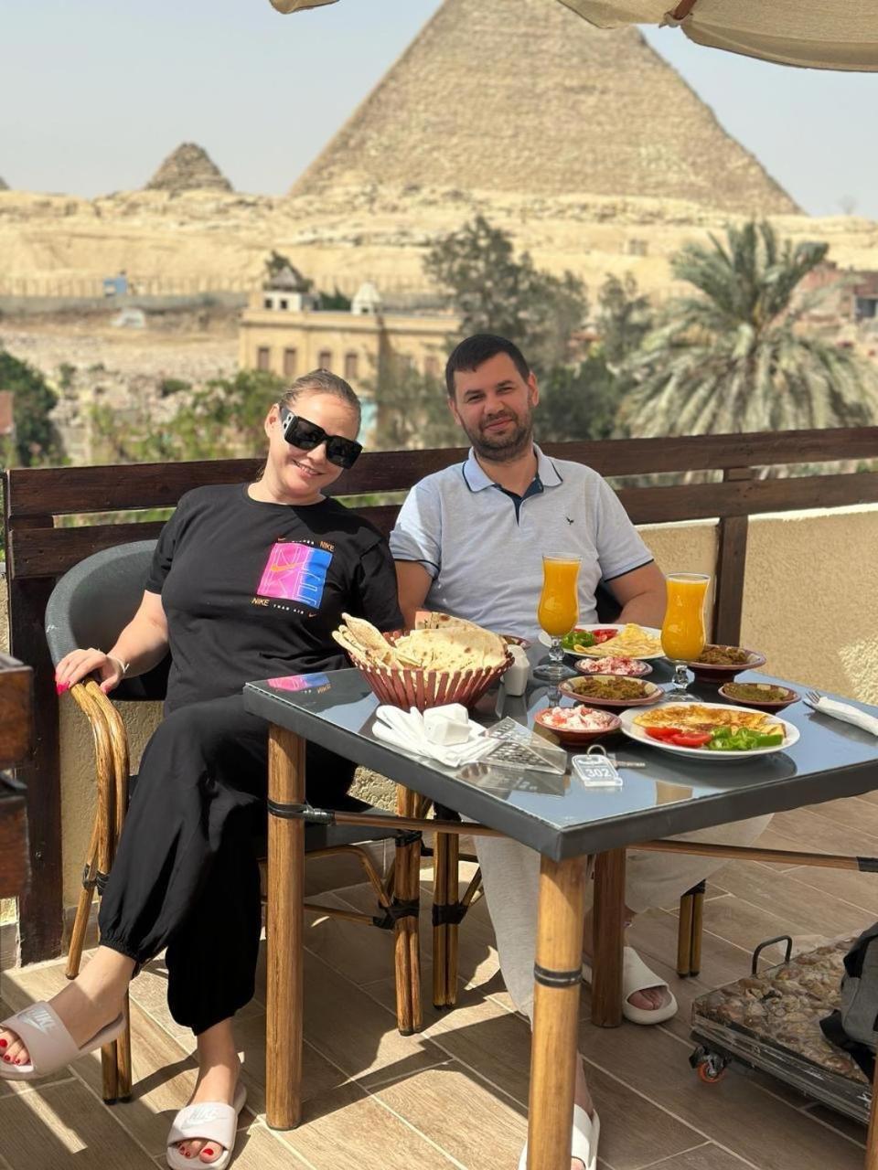 Pyramids Era View Hotell Kafret el-Gabal Eksteriør bilde