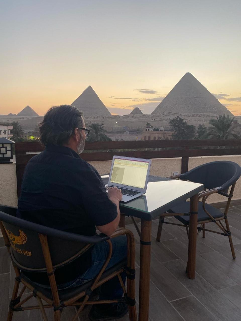 Pyramids Era View Hotell Kafret el-Gabal Eksteriør bilde