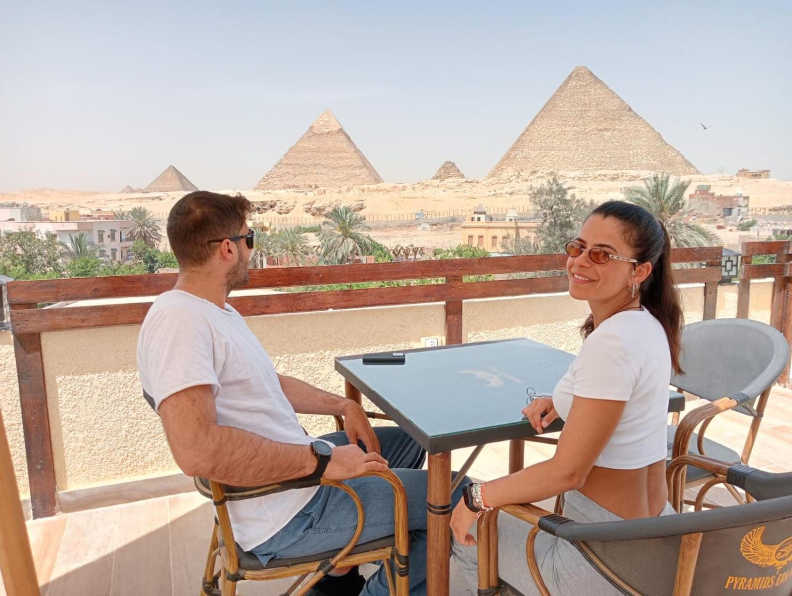 Pyramids Era View Hotell Kafret el-Gabal Eksteriør bilde